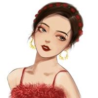闺蜜头像红色系两张古风动漫（闺蜜头像红色系图片）
