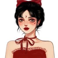 闺蜜头像红色系两张古风动漫（闺蜜头像红色系图片）