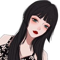 手绘女生头像唯美|优雅精致女生手绘头像