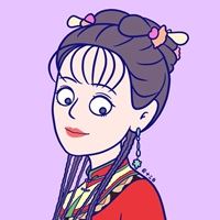 还珠格格人物手绘图片（还珠格格人物手绘图片）