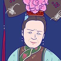 还珠格格人物手绘图片（还珠格格人物手绘图片）