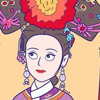 还珠格格人物手绘图片（还珠格格人物手绘图片）