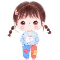 大眼睛的卡通女孩图片|小眼睛女生头像卡通图片