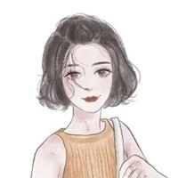 女生头像水彩手绘 唯美绘画头像女生水彩