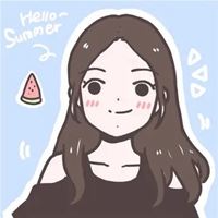 独特女头像手绘-手绘图像女生头像