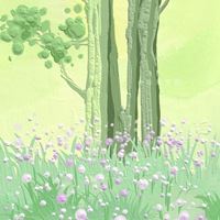 动漫头像油画风 插画风格头像