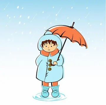 雨天打伞的头像男生-雨天打伞的头像男生卡通
