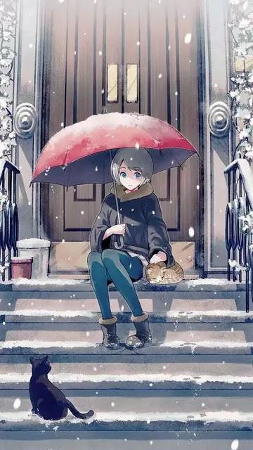 雨天打伞的头像男生-雨天打伞的头像男生卡通