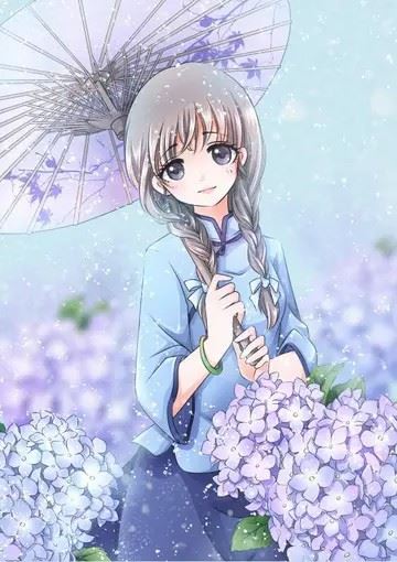 雨天打伞的头像男生-雨天打伞的头像男生卡通