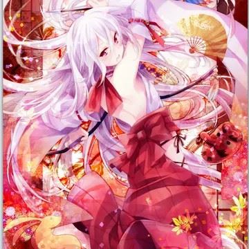 藤原千花头像（萌娘百科藤原妹红）