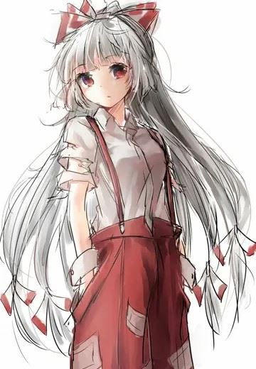 藤原千花头像（萌娘百科藤原妹红）
