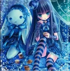 淡蓝色的头像女头|纯淡蓝色头像