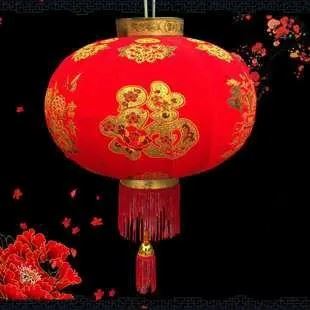 古风红灯笼壁纸（红灯笼头像图片）