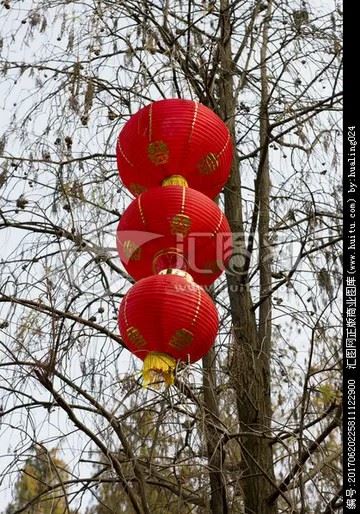 古风红灯笼壁纸（红灯笼头像图片）