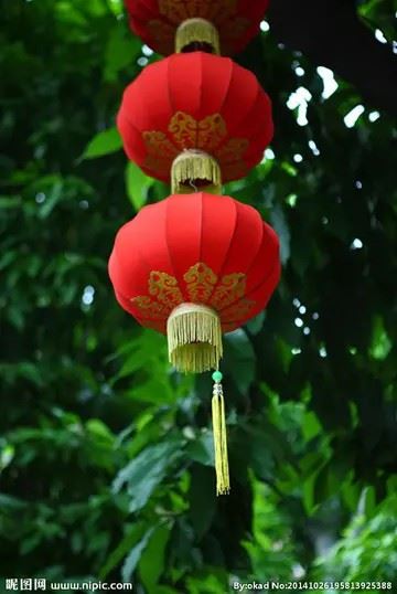古风红灯笼壁纸（红灯笼头像图片）