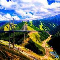 祖国山河图片 关于祖国的图片大全大好河山