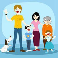 祖孙微信头像图片_微信头像家人一家三口