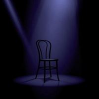 灯光头像图片-聚光灯照片