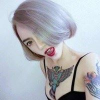 有纹身的个性女生头像|纹身头像女生图片霸气