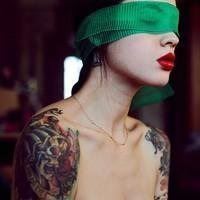 有纹身的个性女生头像|纹身头像女生图片霸气