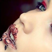 有纹身的个性女生头像|纹身头像女生图片霸气