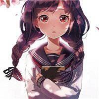 高冷女生二次元头像-2次元照片高冷女生头像