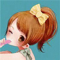 吃货头像女生卡通图片（吃货女头像可爱图片）