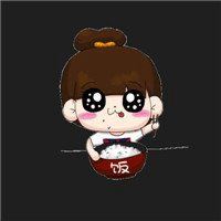 吃货头像女生卡通图片（吃货女头像可爱图片）