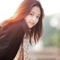 女生吹蒲公英唯美头像_头像蒲公英图片