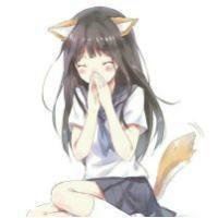 可爱猫耳朵女生头像二次元（二次元猫耳女孩头像）