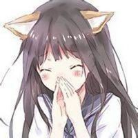 可爱猫耳朵女生头像二次元（二次元猫耳女孩头像）