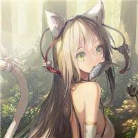可爱猫耳朵女生头像二次元（二次元猫耳女孩头像）