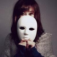 挡脸图片女生头像 微信头像挡脸美女图