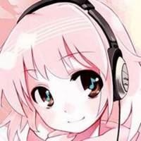 二次元戴耳机美女头像 带耳朵的动漫女生头像二次元