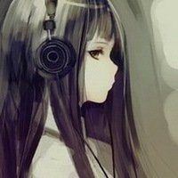 二次元戴耳机美女头像 带耳朵的动漫女生头像二次元