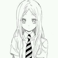 素描头像动漫女个性（素描动漫女生头像）