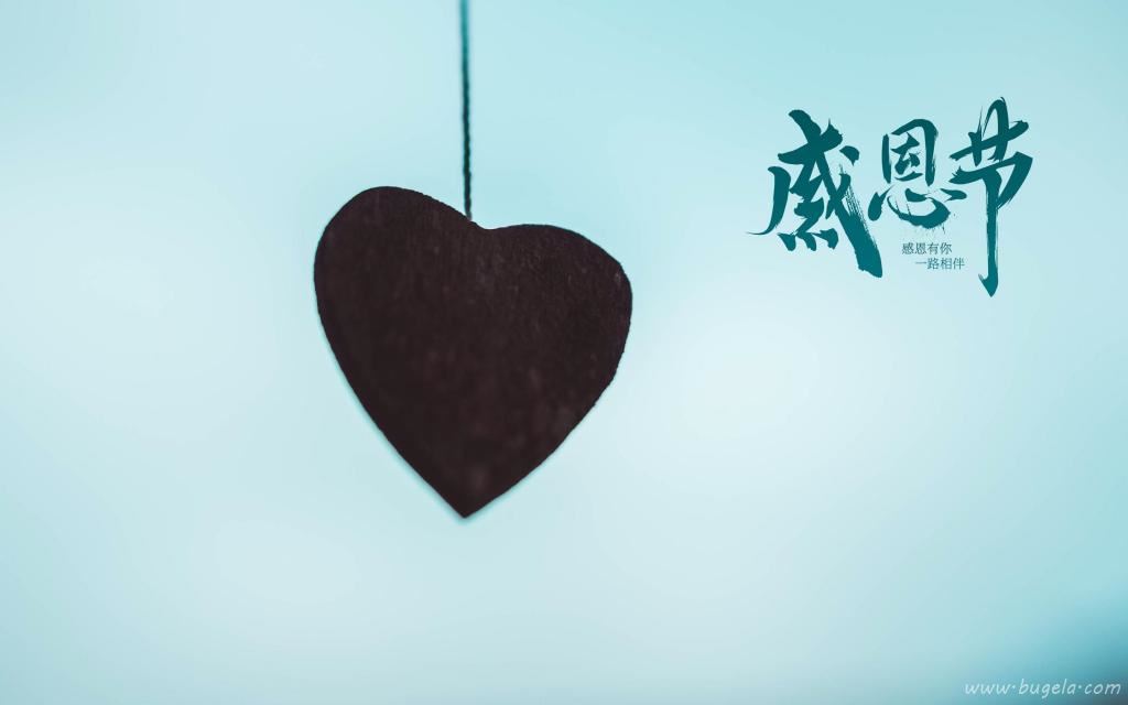 感恩节唯美简单配图图片