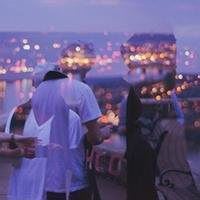 女生双层壁纸_女生双人头像