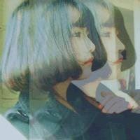 女生双层壁纸_女生双人头像
