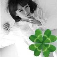 四叶草女生个性头像_四叶草女孩头像图片