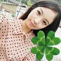 四叶草女生个性头像_四叶草女孩头像图片