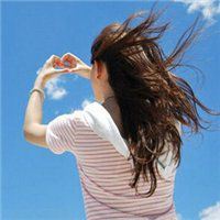 仰望天空头像女动漫 仰望星空头像女