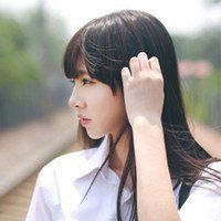 仰望天空头像女动漫 仰望星空头像女