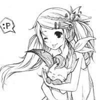 优雅的头像女卡通|女生卡通头像唯美时尚