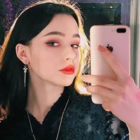 粉色系ins美女心头像 ins超火欧美情侣头像