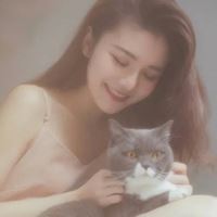 粉色系ins美女心头像 ins超火欧美情侣头像