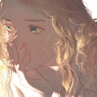 仙气可爱插画欣赏_唯美女孩插画