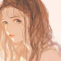 仙气可爱插画欣赏_唯美女孩插画