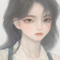 头像手绘女生简单气质可爱-手绘头像女生唯美优雅