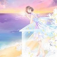 彩绘插画女生头像图片（唯美绘画头像女生水彩）